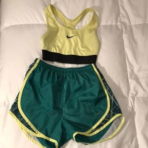 Nike Tempo Shorts- Green